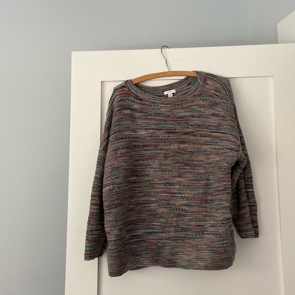 J Jill Multi-color Sweater Size XLP